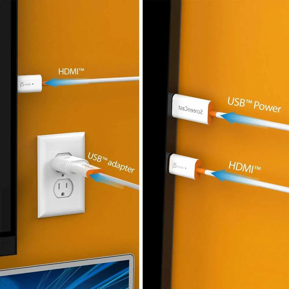J5 Create Belaidis Adapteris - J5create Screencast HDMI Vaizdo Perdavimo Imtuvas