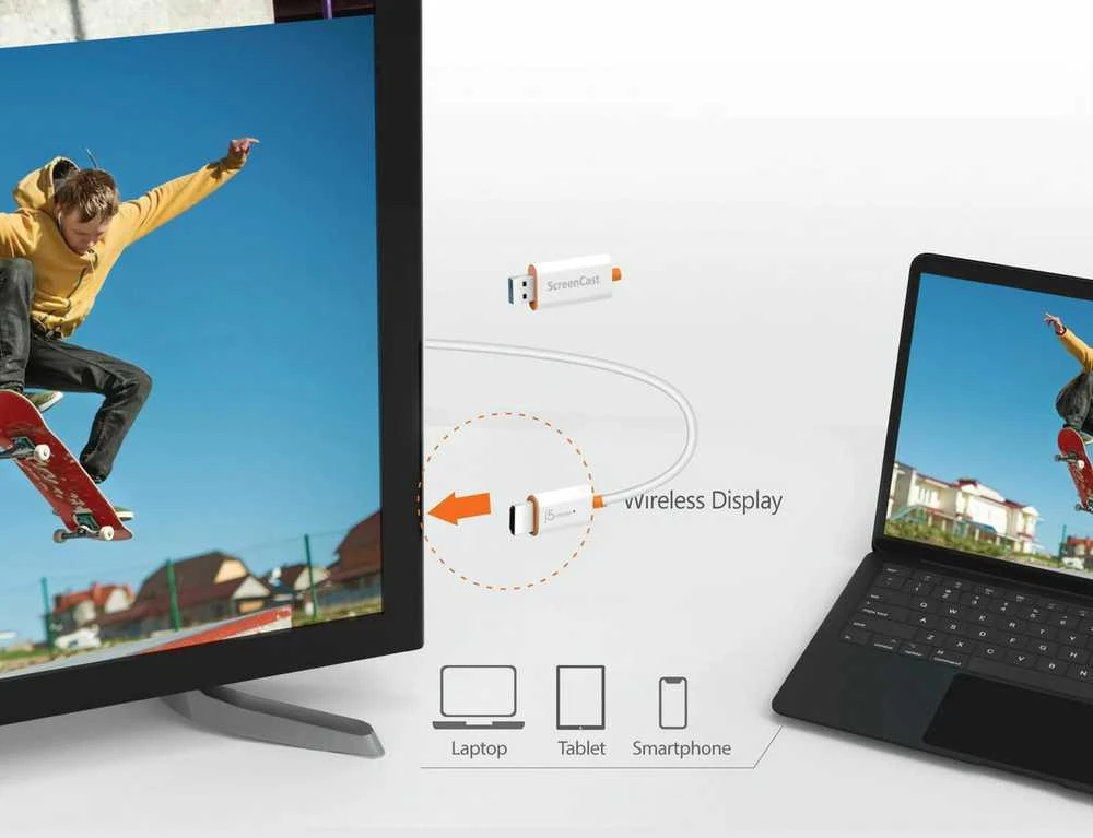J5 Create Belaidis Adapteris - J5create Screencast HDMI Vaizdo Perdavimo Imtuvas