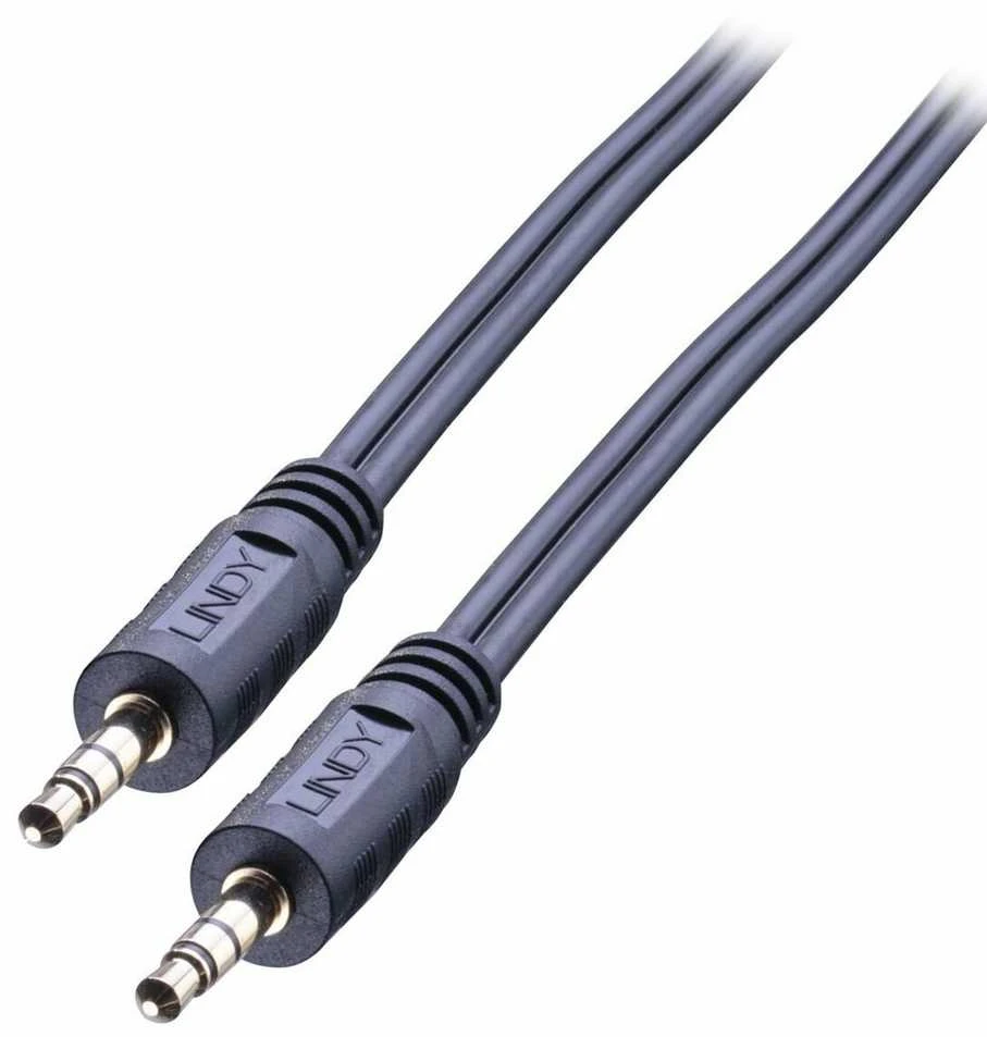 Garso Kabelis - LINDY Garso Kabelis 3.5 mm Stereo, 3 m, Juodas