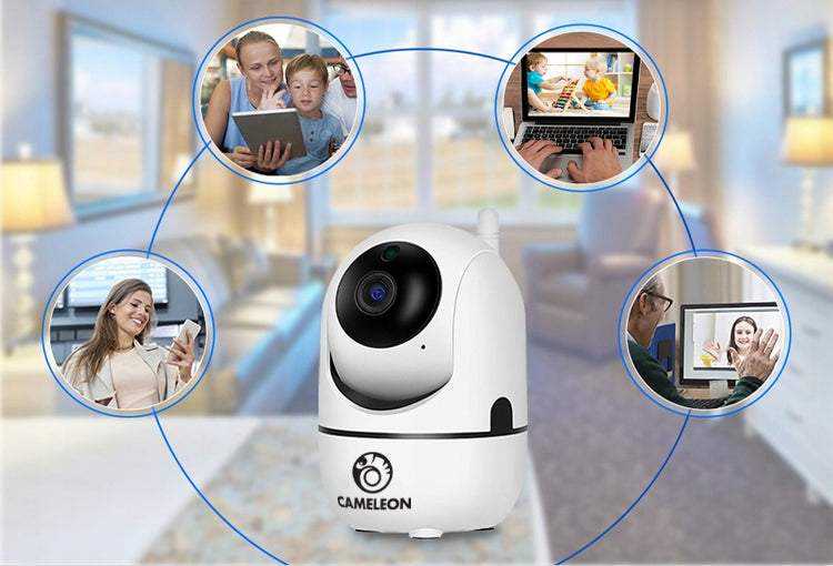 IP WIFI HD stebėjimo kamera namams, 355°