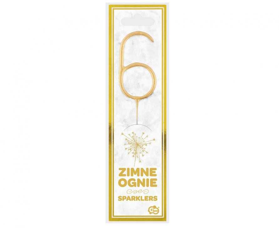 GoDan Gold Number 6 Cold Fire CS1921S-6