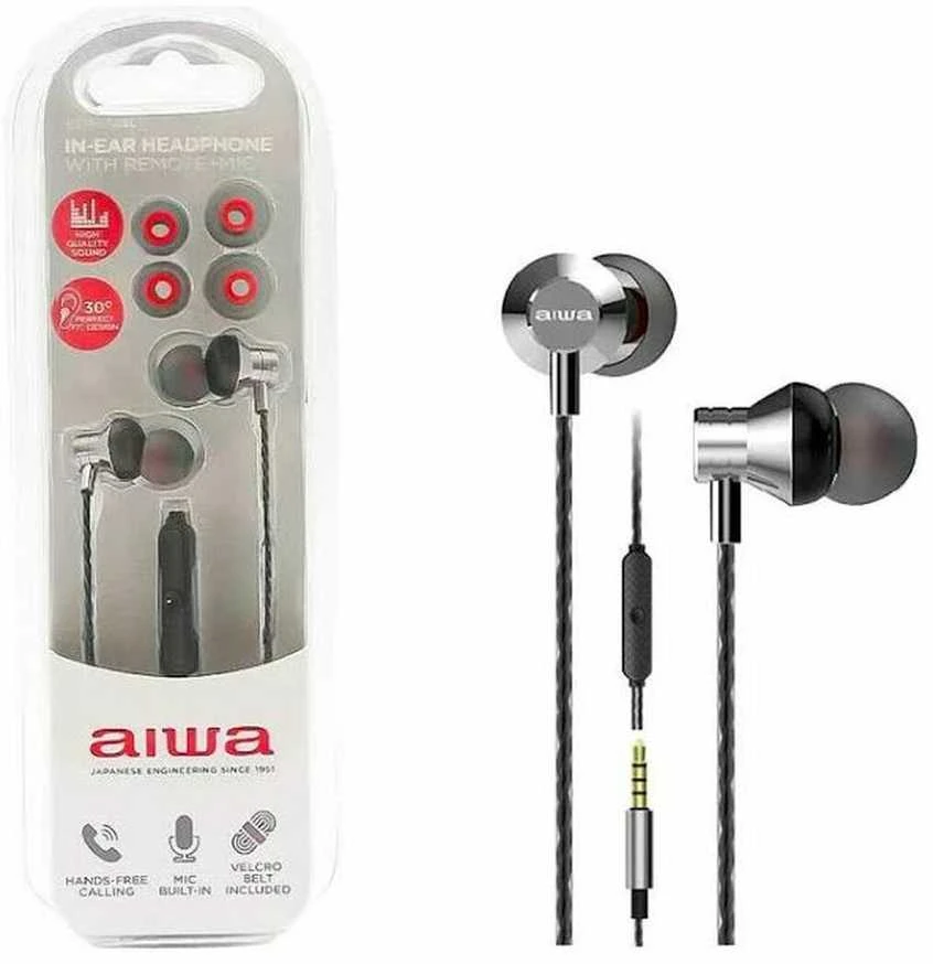 Ausinės 3.5mm ESTM-50SL Aiwa SIDABRO