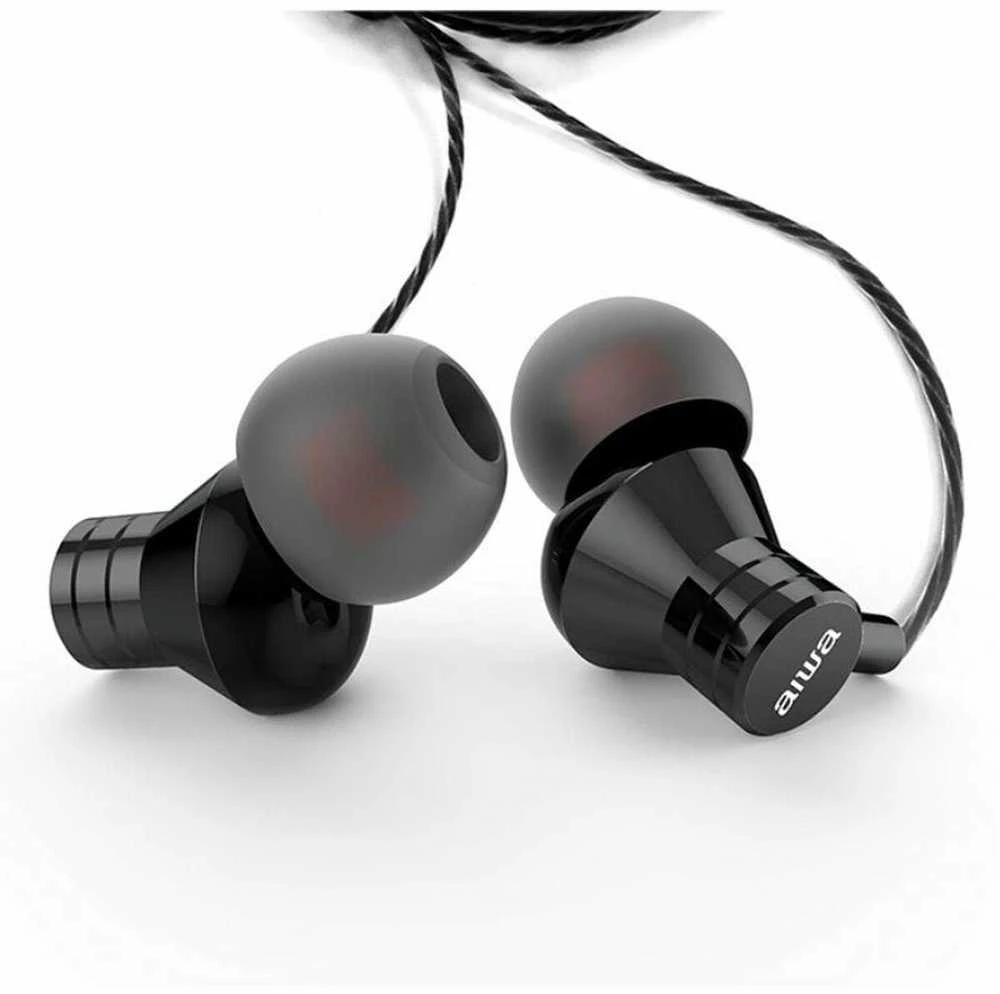 AUSINĖS USB-C ESTM-50 AIWA JUODOS