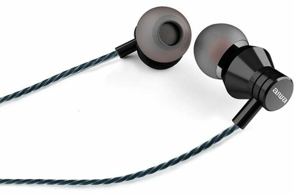 AUSINĖS USB-C ESTM-50 AIWA JUODOS