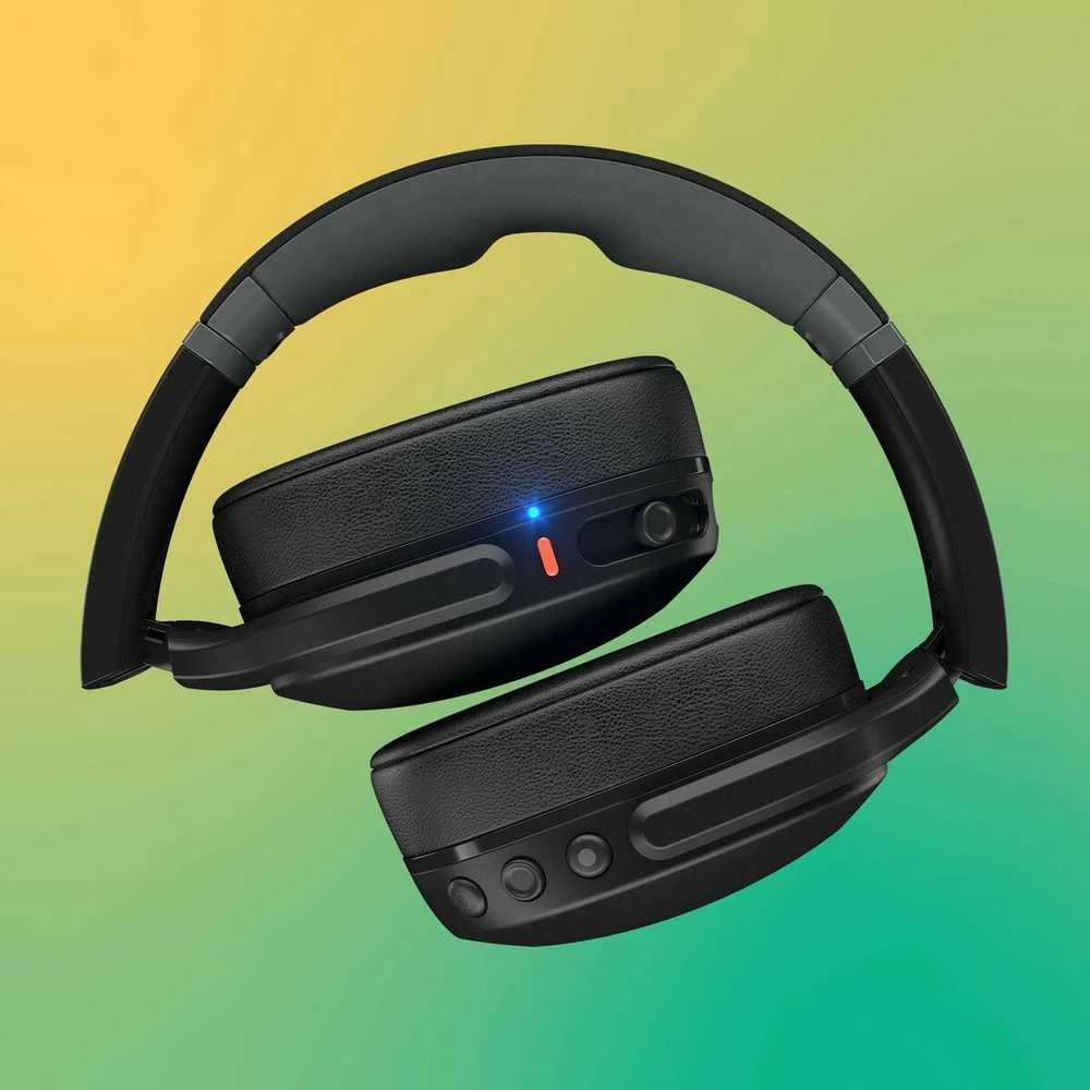 Skullcandy Crusher Evo „Sensory Bass“ ausinės su asmeniniu garsu, Juodos spalvos