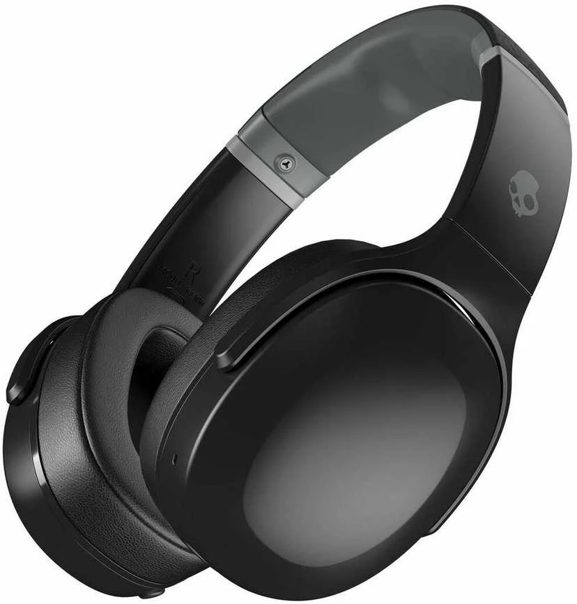 Skullcandy Crusher Evo „Sensory Bass“ ausinės su asmeniniu garsu, Juodos spalvos