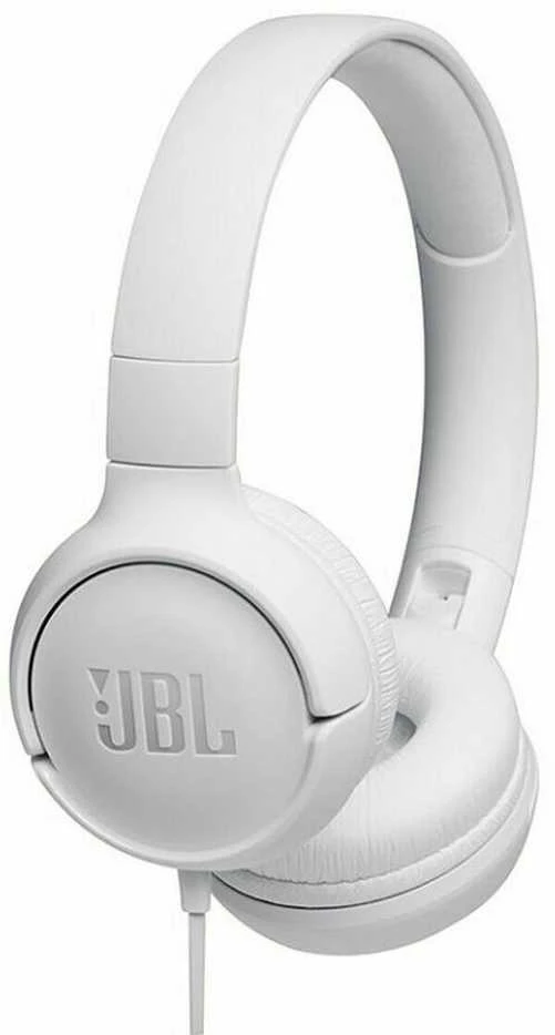 JBL Tune 500 laidinės baltos ausinės