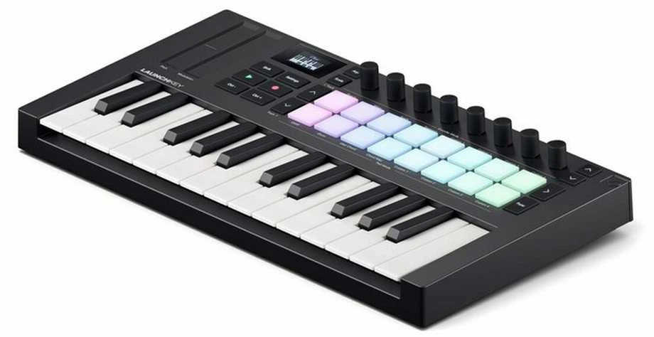 Novation Launchkey Mini 25 MK4 - MIDI klaviatūra, 25 klavišai