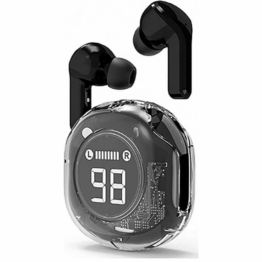 Įstatomos į ausis (į ausis įkišamos tipo) ausinės Gembird TWST-01-BK su mikrofonu juoda