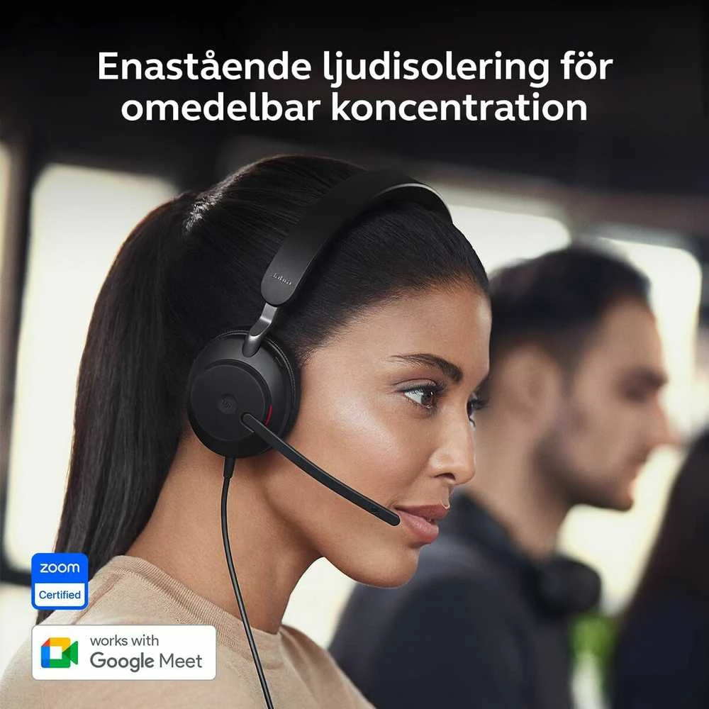 Ausinės JABRA EVOLVE2 40 SE USB C/A UC - STEREO