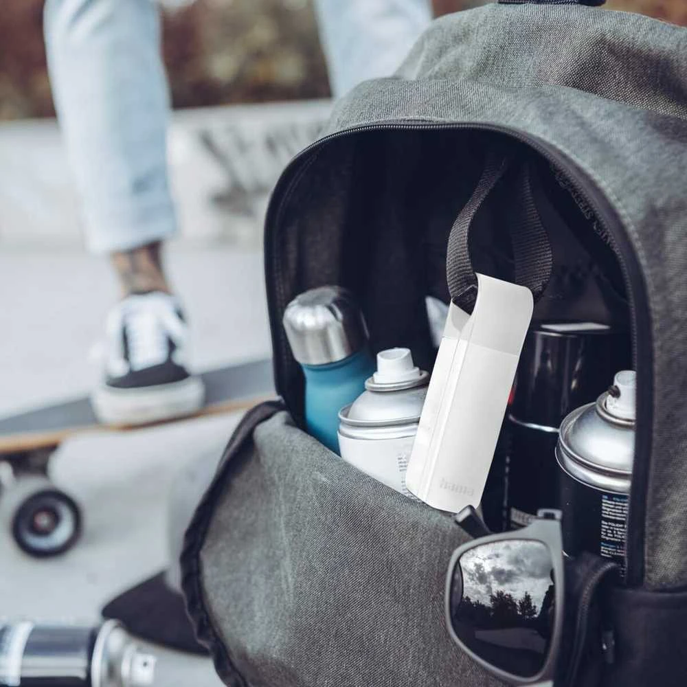 Belaidės ausinės Hama Spirit Pocket, baltos