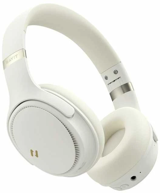 Havit H630BT PRO - Bluetooth ausinės with ANC (Butter-geltona)