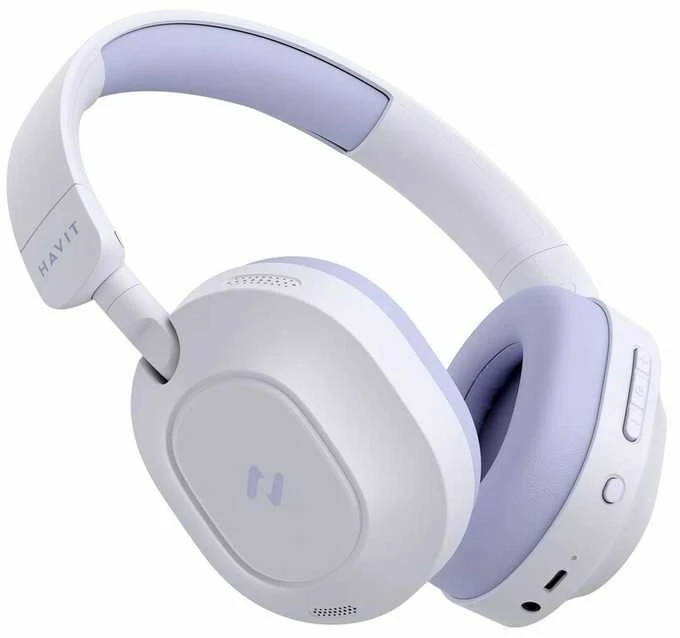 Havit H668BT - Bluetooth cordless ausinės (violet)