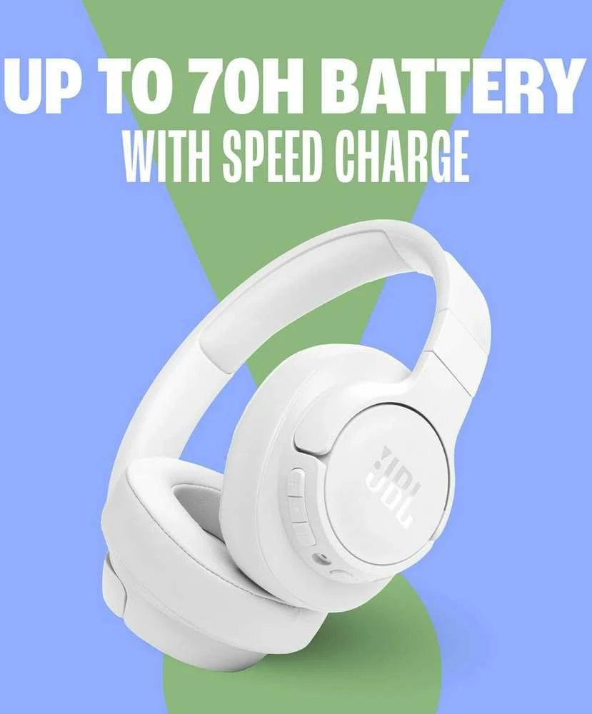 Belaidės ausinės JBL Tune 770NC, Juodos