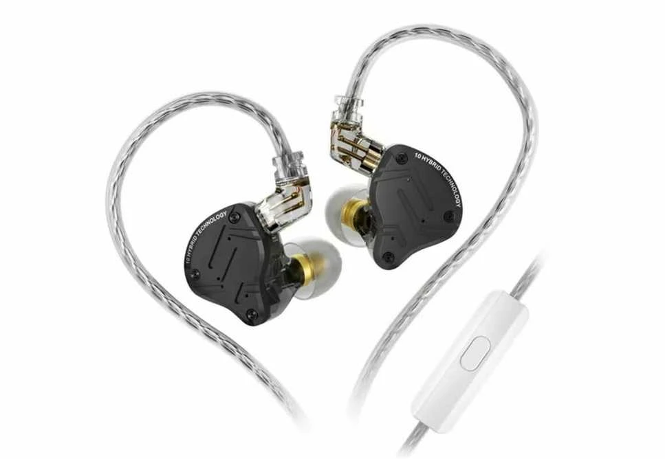 KZ ZS10 PRO X laidinės ausinės su mikrofonu