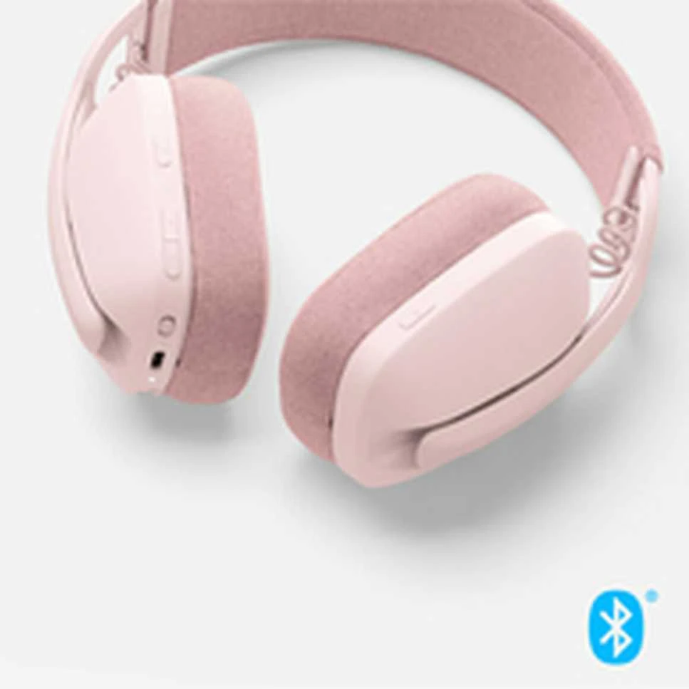 Belaidės ausinės Logitech ZONE VIBE 100, rožinė