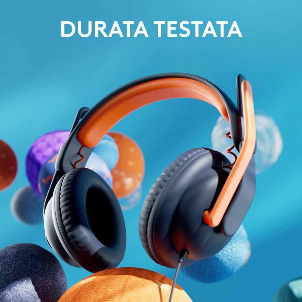 Logitech ZONE LEARN - CLASSIC Mėlynas - WW-9006 APATINKAMI AUSINĖS USB-C