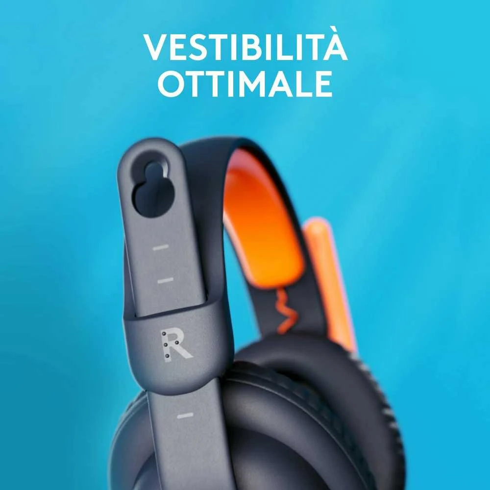 Logitech ZONE LEARN - CLASSIC Mėlynas - WW-9006 APATINKAMI AUSINĖS USB-C