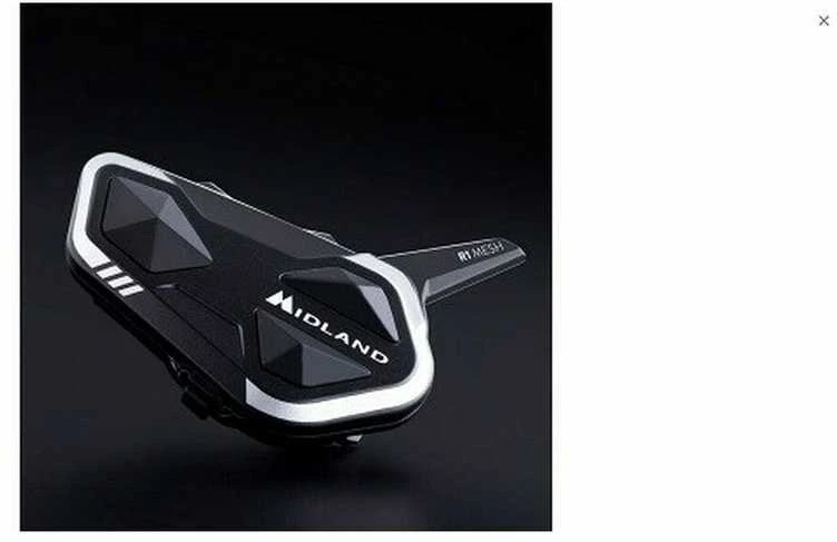 Motociklo domofonas Midland R1 MESH SINGLE