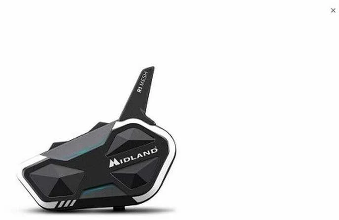 Motociklo domofonas Midland R1 MESH SINGLE