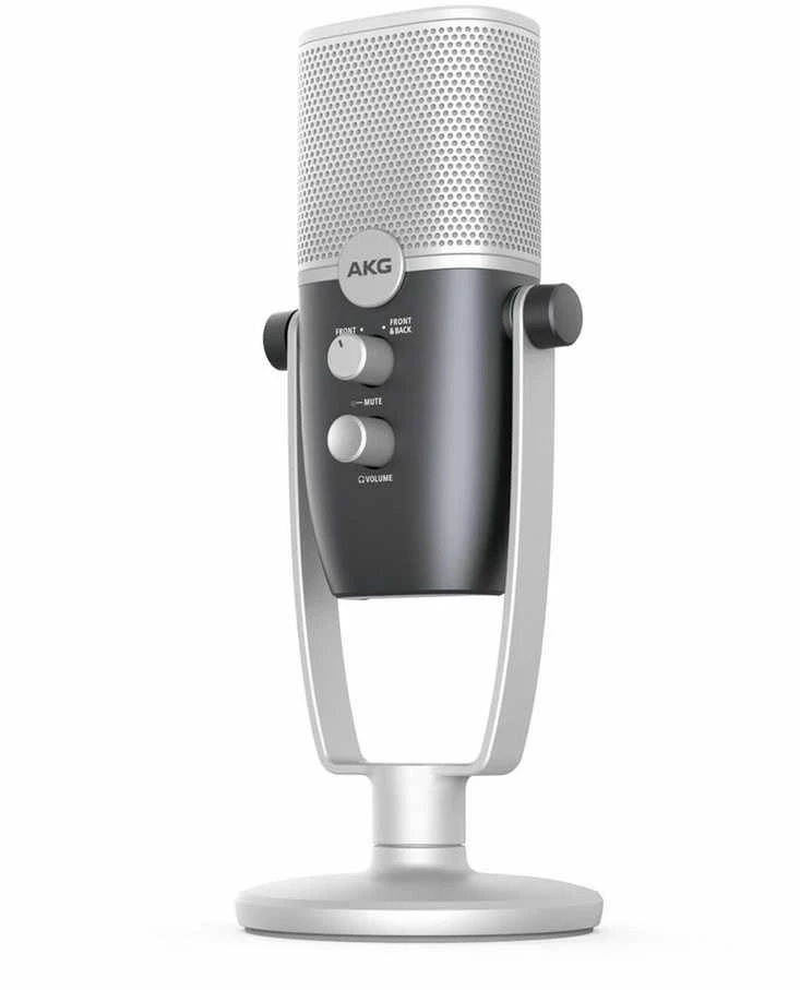 AKG Ara - professional USB condenser microphone, mėlynas-sidabrinis