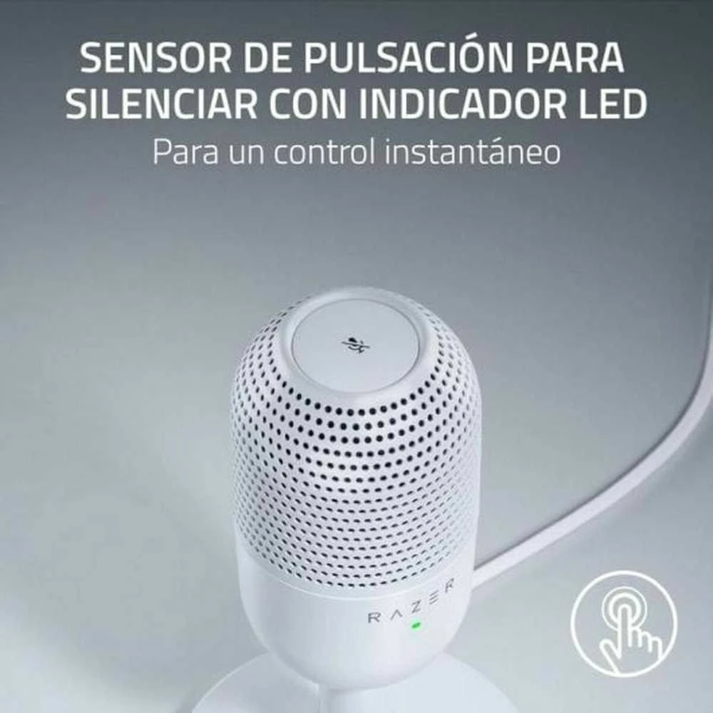 Razer | Srautinio perdavimo mikrofonas | Seiren V3 Mini | Baltas | Laidinis