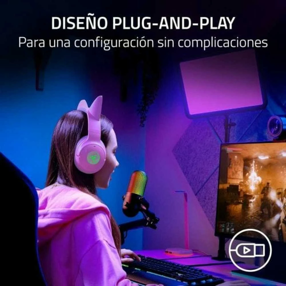 Razer | Srautinio perdavimo mikrofonas | Seiren V3 | Chroma | Laidinis