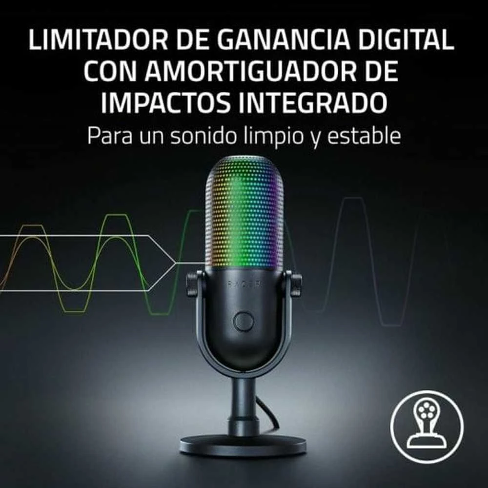 Razer | Srautinio perdavimo mikrofonas | Seiren V3 | Chroma | Laidinis