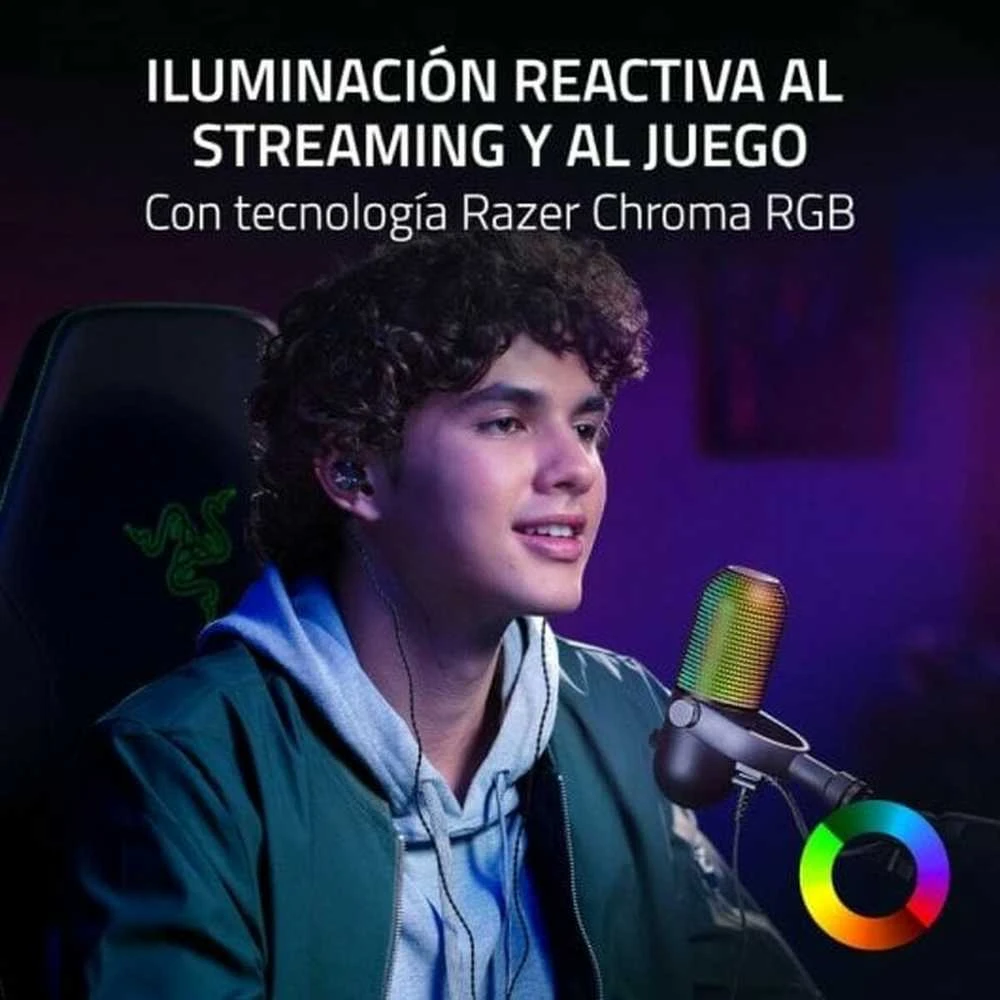 Razer | Srautinio perdavimo mikrofonas | Seiren V3 | Chroma | Laidinis