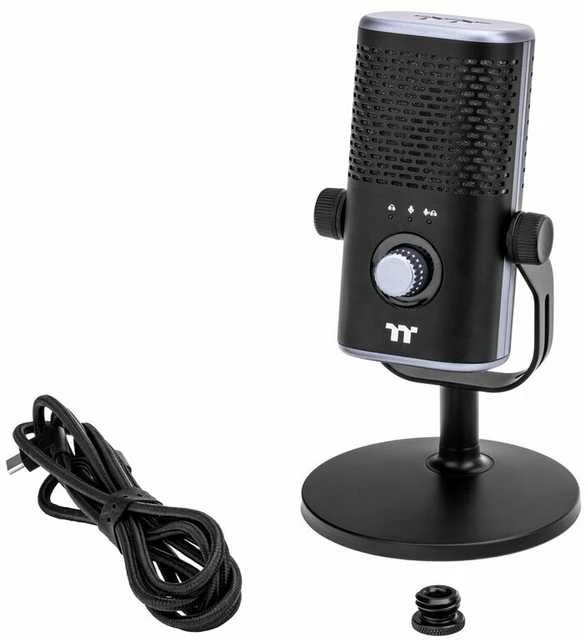 Thermaltake GS50 RGB USB microphone - juodas