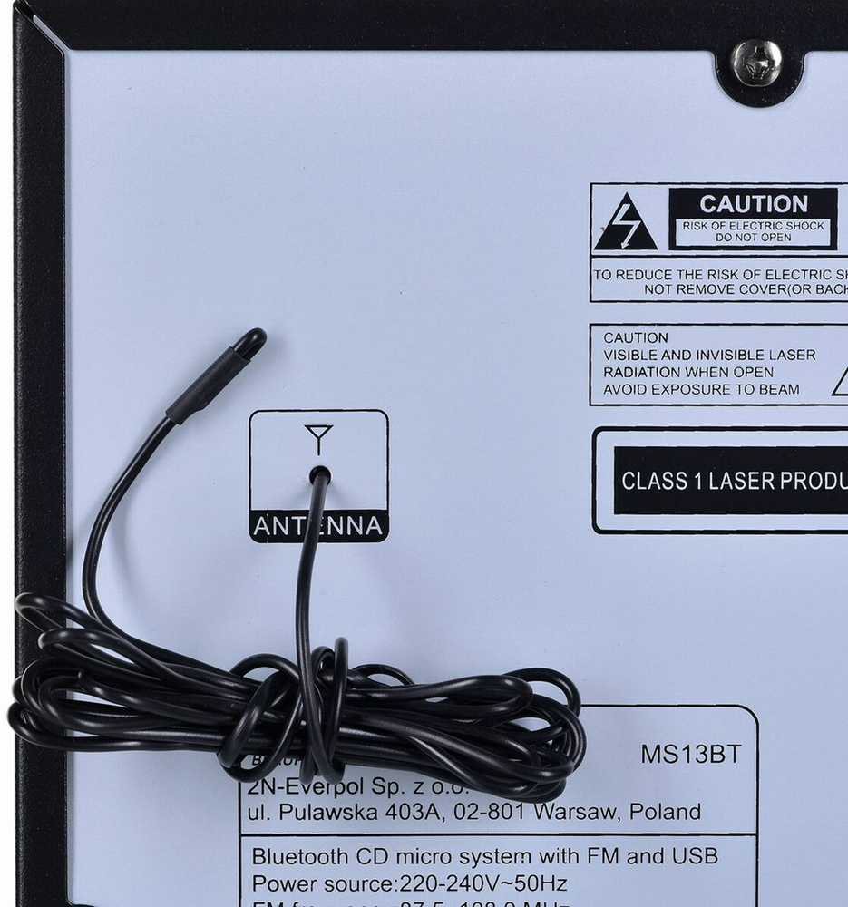 Muzikinis centras "Blaupunkt" stereo sistema MS13BT
