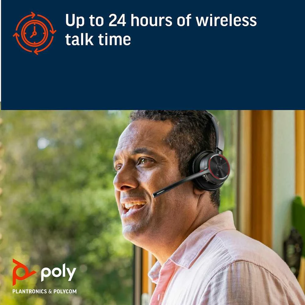 Ausinės Poly VOYAGER 4310 UC V4310-M C USB-A - CS WW