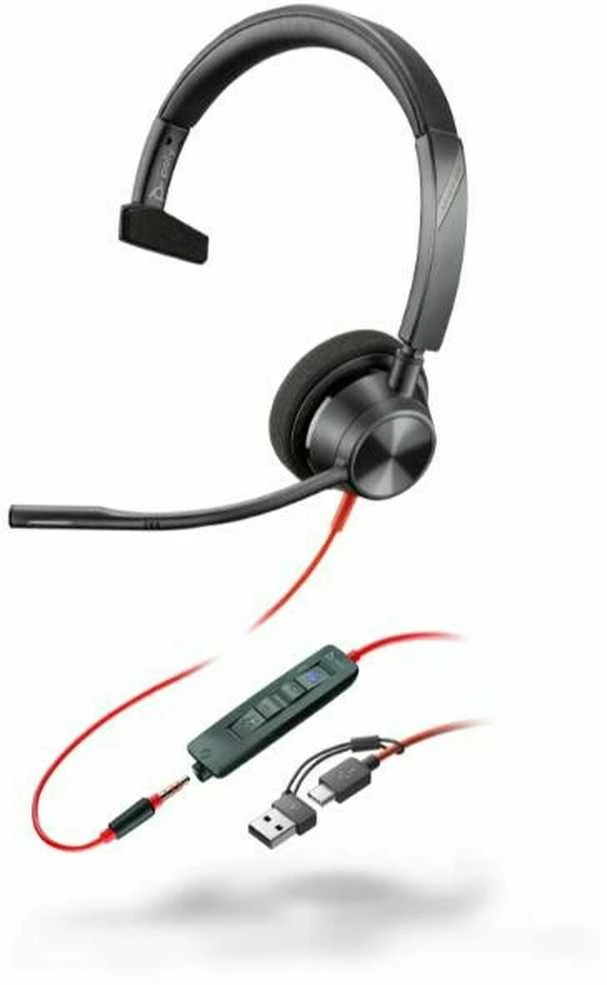 Ausinės Hewlett Packard (HP) POLY BW 3315 -M USB-C HS - +USB-C/A