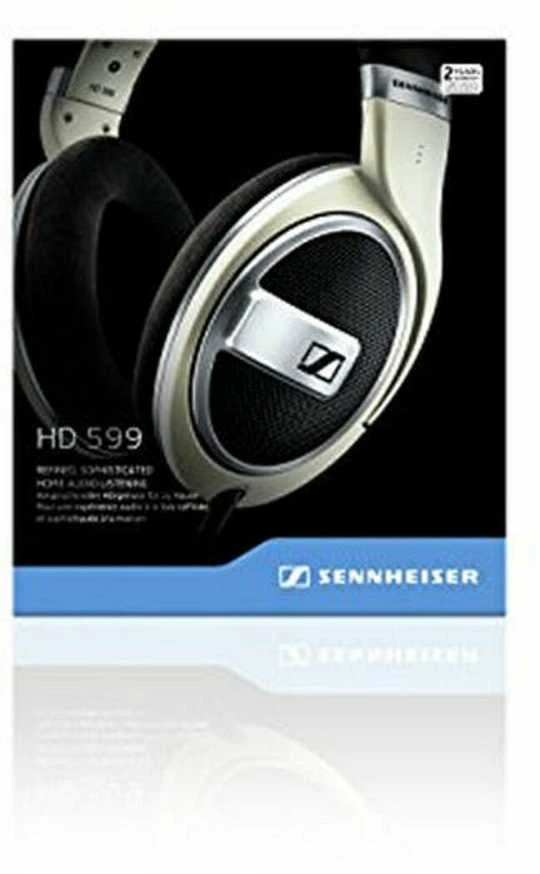Sennheiser | Ausinės | HD 599 | su laidu | Over-Ear | Ivory