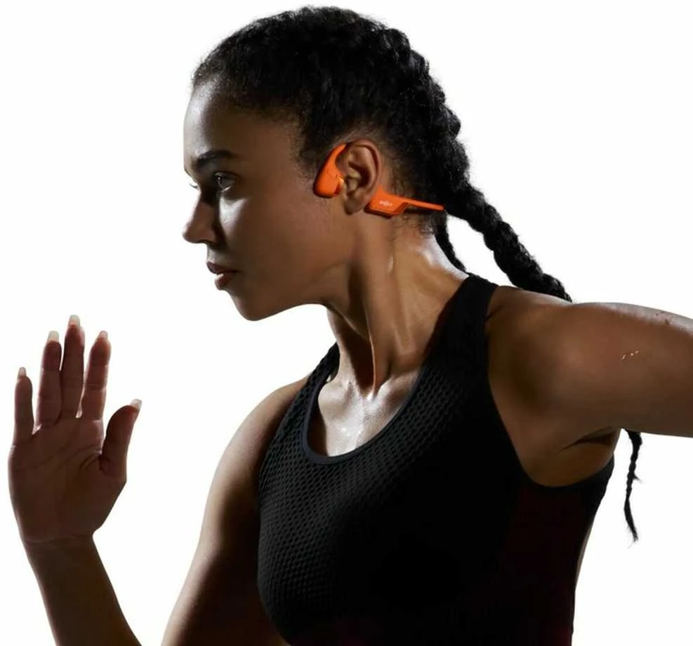 Ausinės Shokz OpenRun Pro2 Mini, Oranžinės spalvos