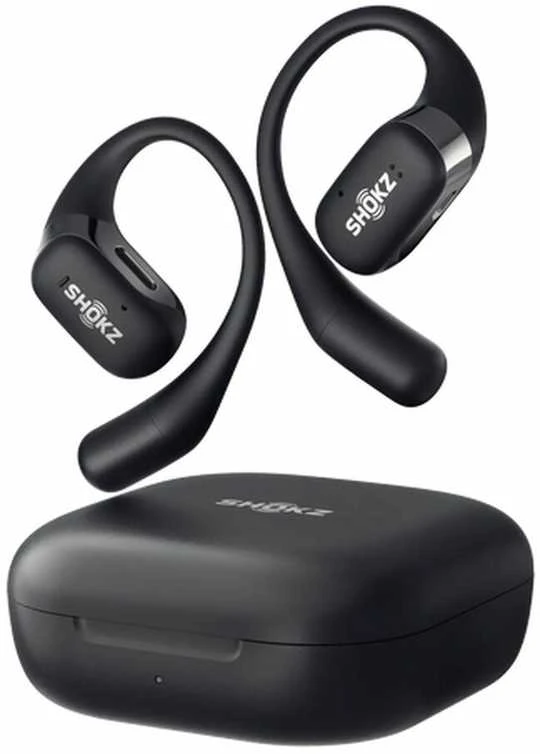 Ausinės Shokz OpenFit, Juodos spalvos