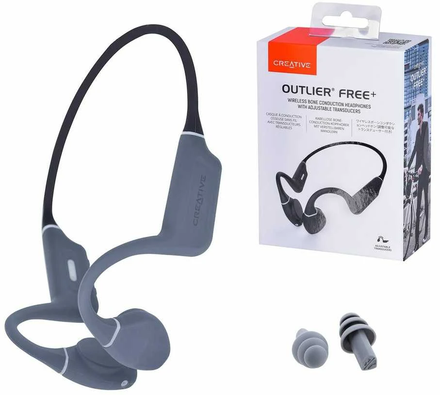 Ausinės „Creative Outlier Free+“ Juoda