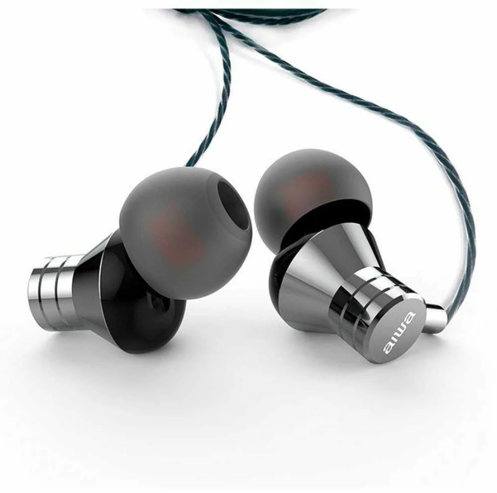 Aiwa in-ear tipo ausinės su metaliniu korpusu