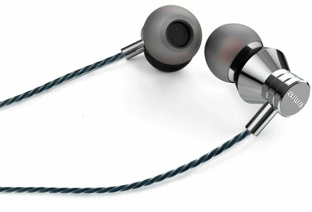 Aiwa in-ear ausinės su metaliniu korpusu