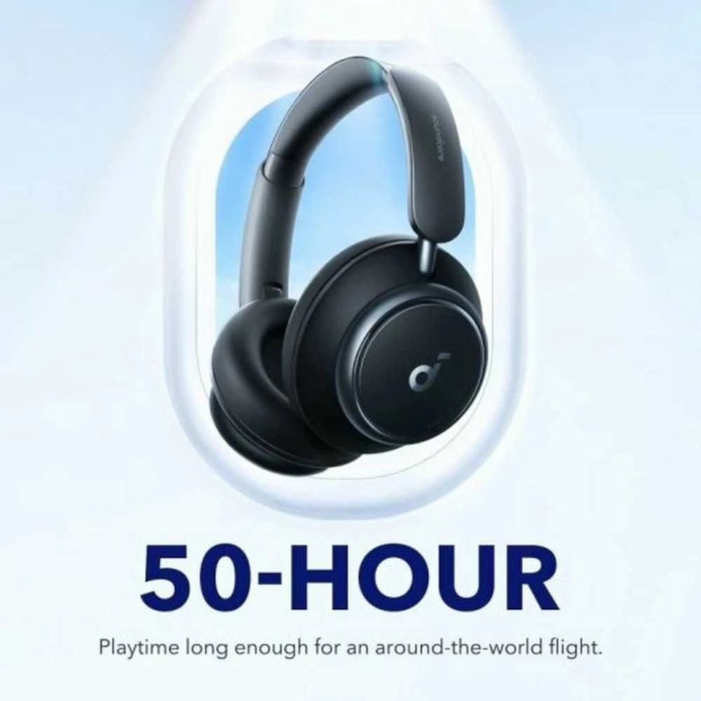 Ausinės Anker Soundcore Space Q45, Juodos