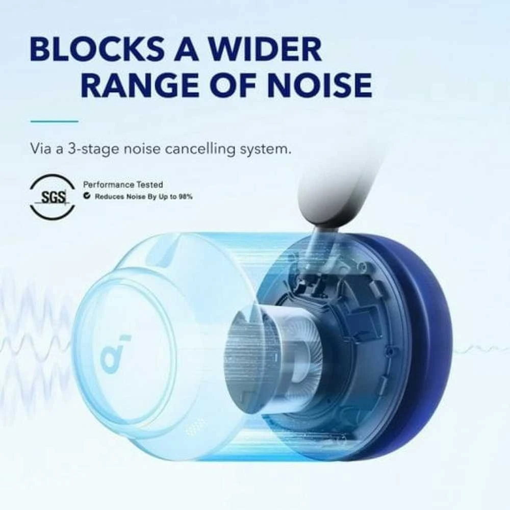 Ausinės Anker Soundcore Space Q45, Juodos