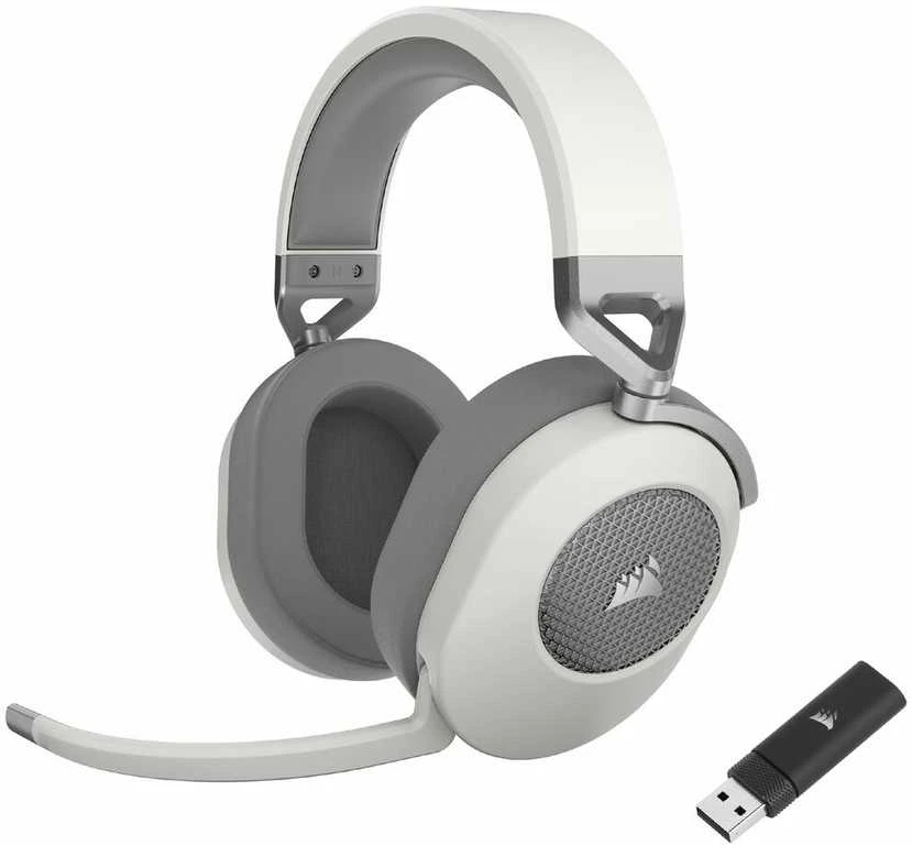 Corsair | Ausinės Žaidimams | HS65 | Belaidės | Over-Ear | Mikrofonas | Belaidės | Baltas