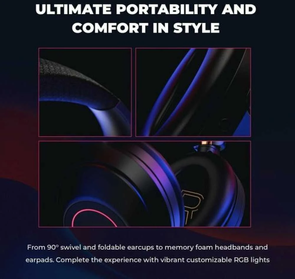 Creative Zen Hybrid Pro belaidės ausinės juodos spalvos Bluetooth LE Audio ANC