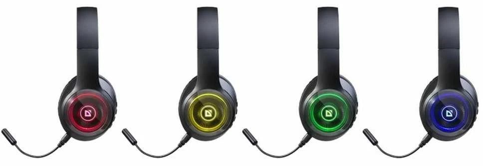 DEFENDER BLUETOOTH Ausinės FREEMOTION B400 LED