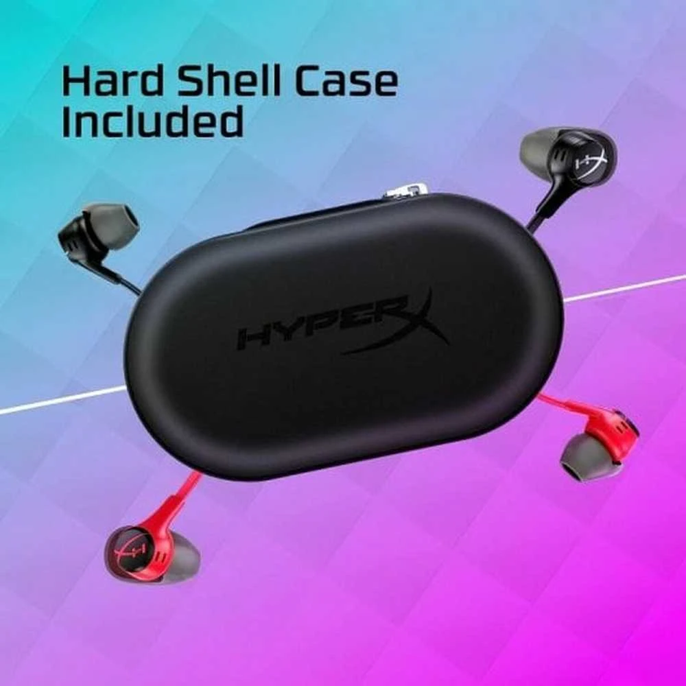 HyperX Cloud Earbuds II žaidimų ausinės, Juodos