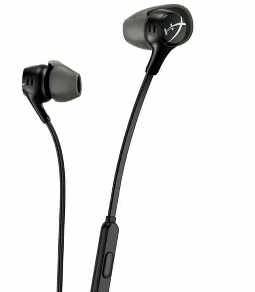 HyperX Cloud Earbuds II juodos ausinės su valdymo pulteliu