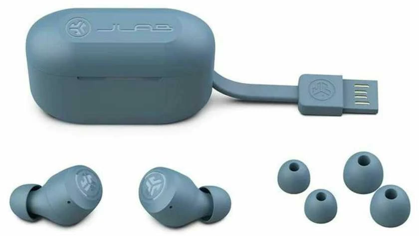 Tikros belaidės ausinės JLAB Go Air Pop, šiferis