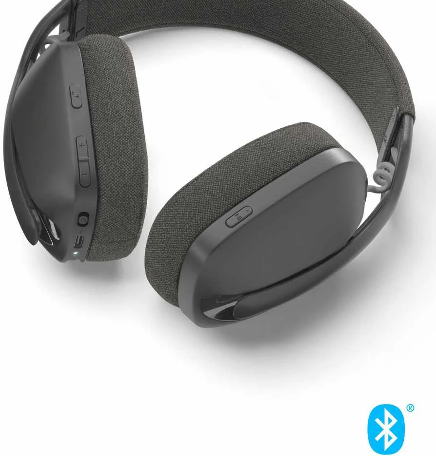 Logitech Zone Vibe 100 belaidės ausinės, Juodos