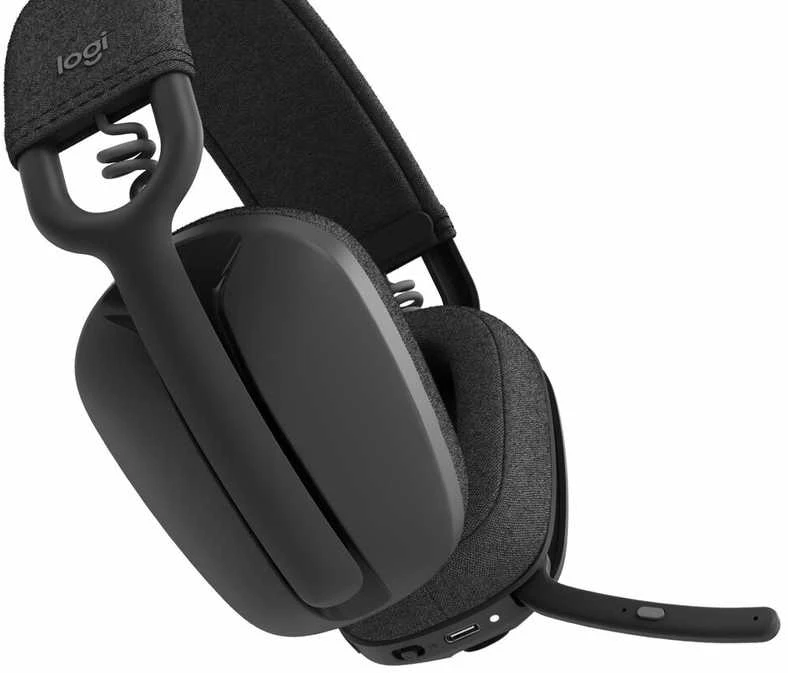 Logitech Zone Vibe 100 belaidės ausinės, Juodos