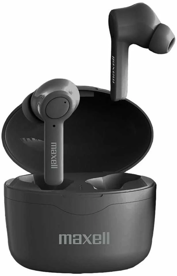 Belaidės Ausinės - Maxell Bass 13 Sync Up, Juodos.